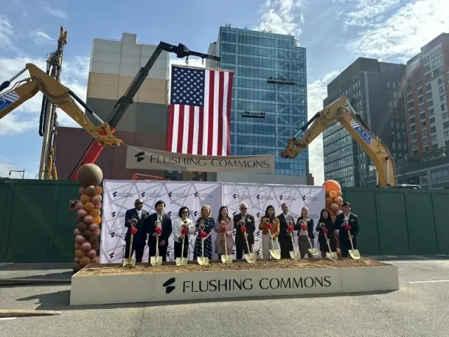Construction Begins on Flushing Commons Phase 2 in New York; Includes New YMCA Site